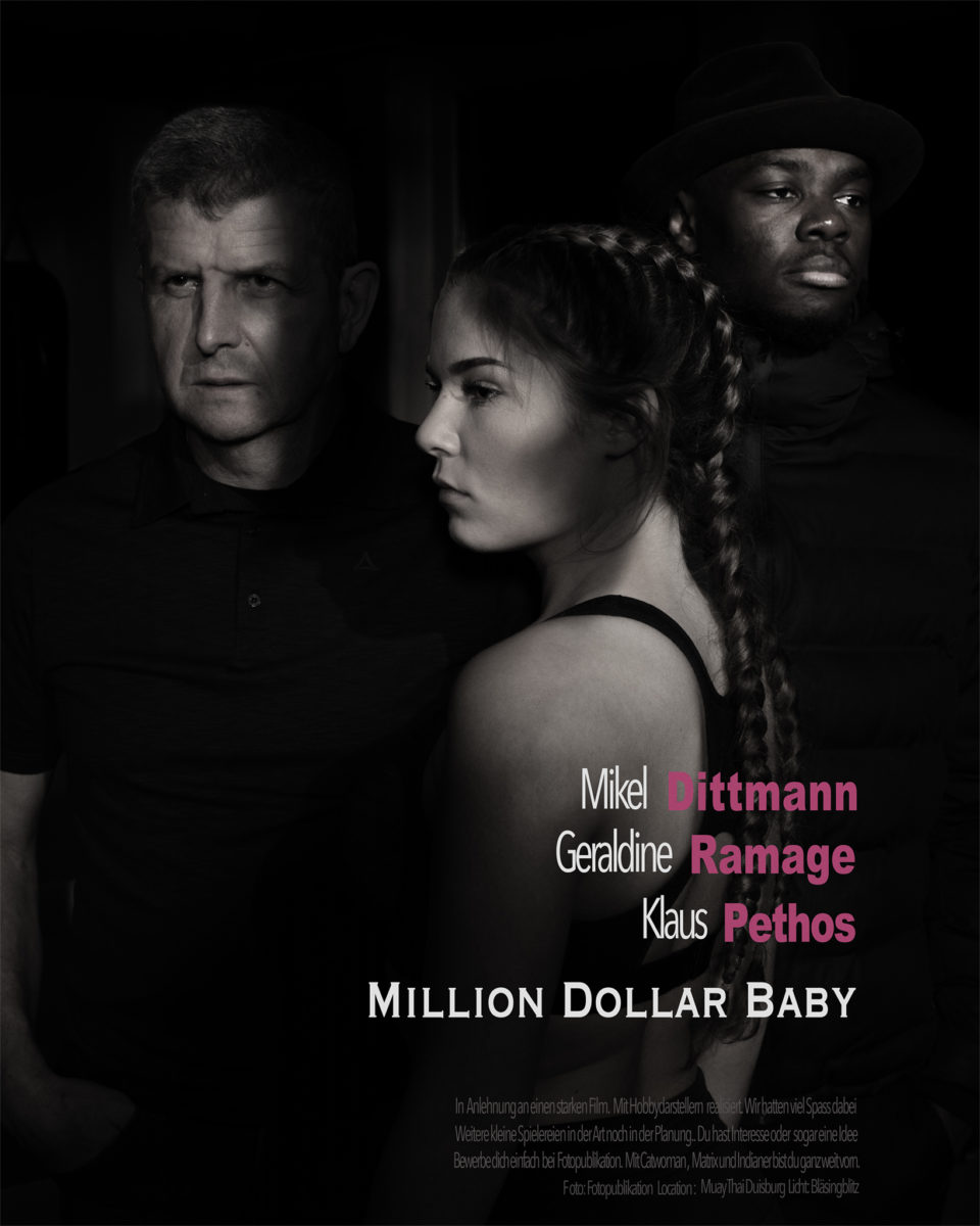 One Million Dollar Baby. Kinoplakate von Clint Eastwood. Angebotene Fotoaktionen und Themenshootings sind perfekt für Personen, die Ihre Persönlichkeit und Interessen in den Vordergrund stellen möchten.