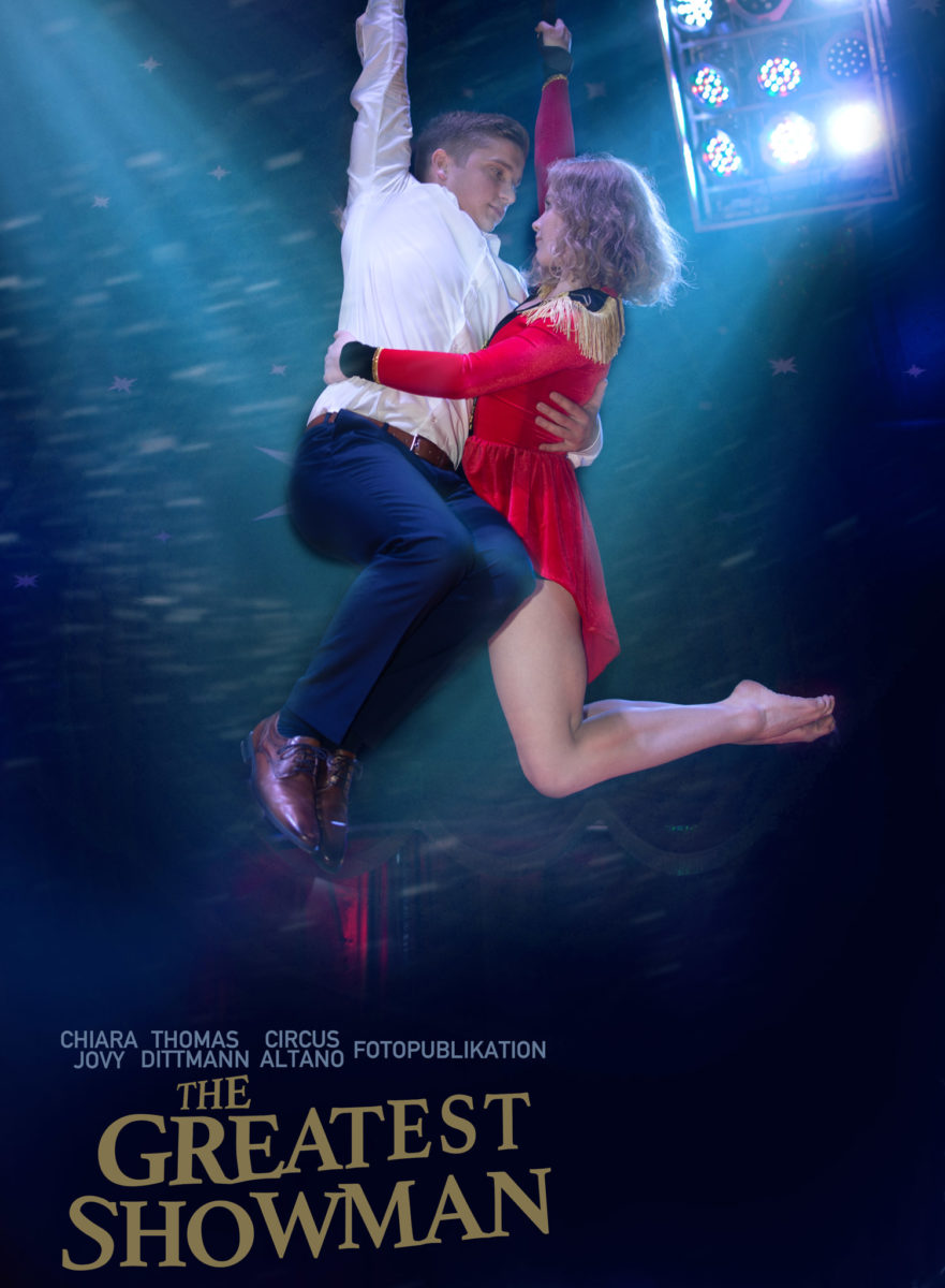 The Greatest Showman. Filmplakat Cover Shootings und spannende Fotoaktionen mit Frank Hoffmann. Auch für Ihre gestaltete Plakat Idee.