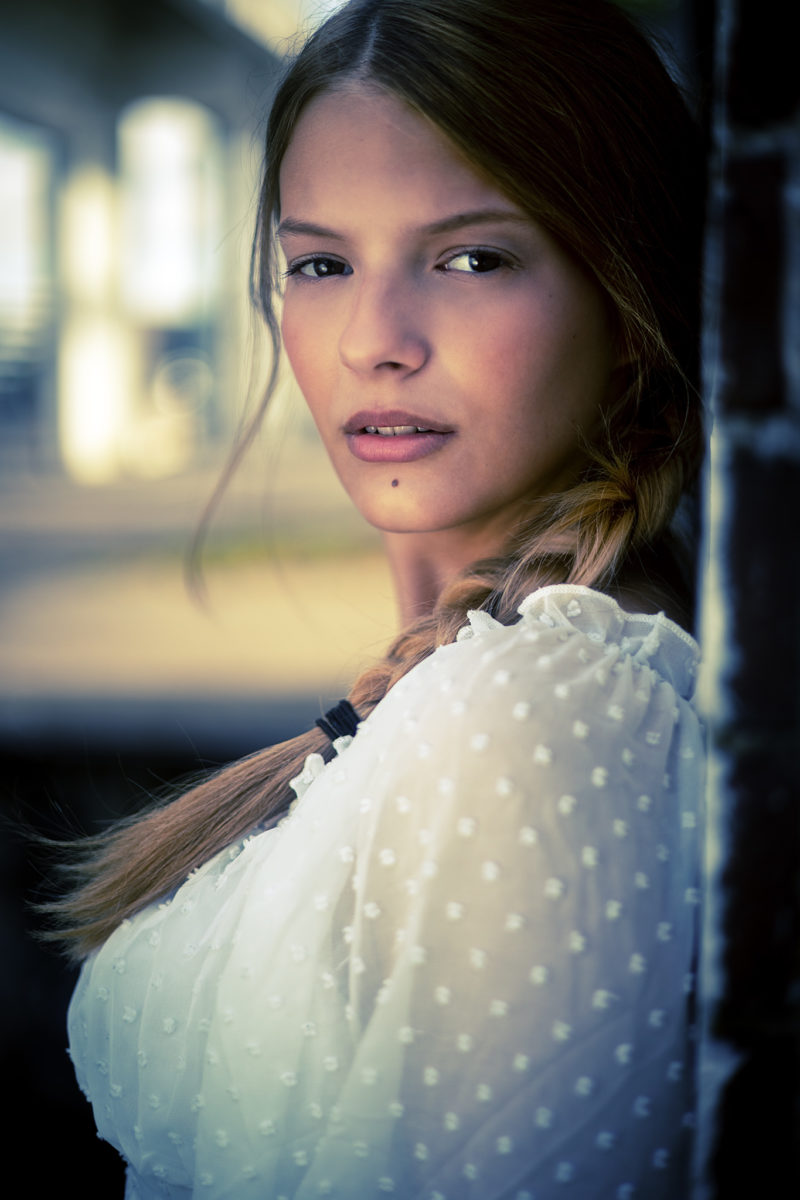 Portraitist Frank Hoffmann aus Duisburg fotografiert nach Fototermin.